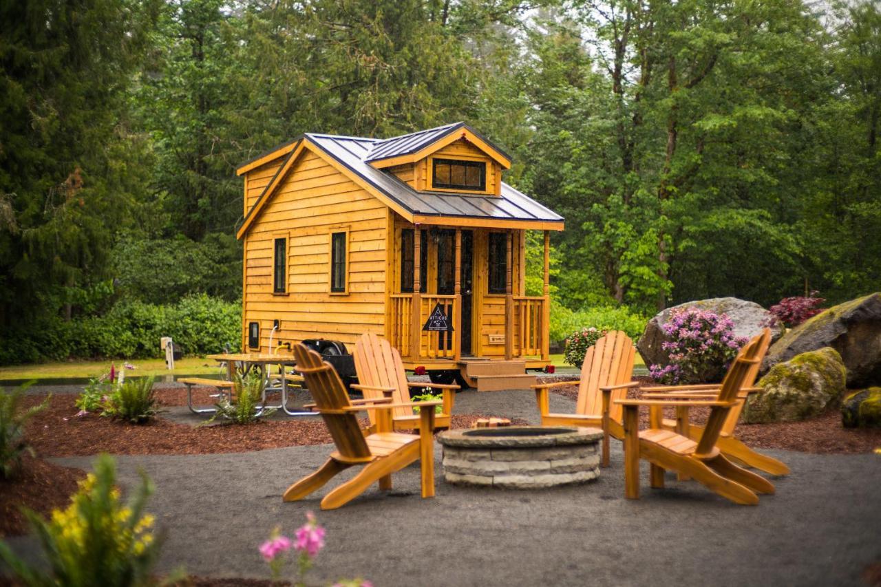 Mt Hood Tiny House Village Welches Eksteriør billede